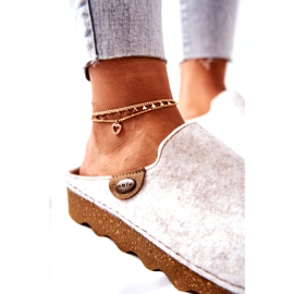 Hausschuhe Prophylaktische Inblu Hausschuhe Beige DK20FE01W 3