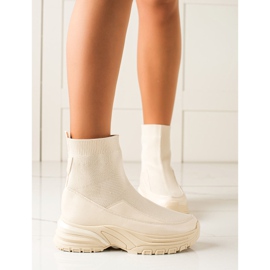 Seastar Schlupfstiefel mit Socke beige 1