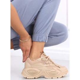 Wally Khaki-Turnschuhe beige 2