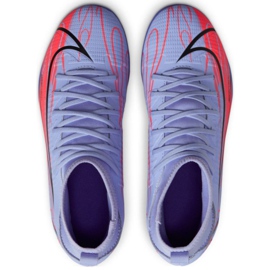 Nike Mercurial Superfly 8 Club Km Mg Jr DB0925 506 Fußballschuhe rosa, lila lila 1