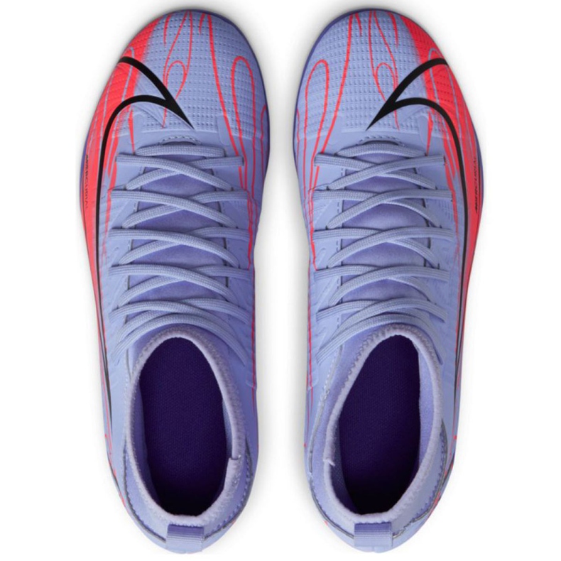 Nike Mercurial Superfly 8 Club Km Mg Jr DB0925 506 Fußballschuhe rosa, lila lila 1