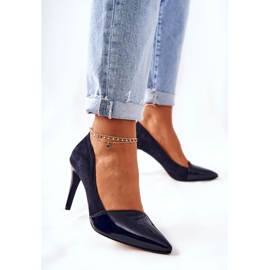 Leder Monnari 0170-020 Heels Schwarz 1