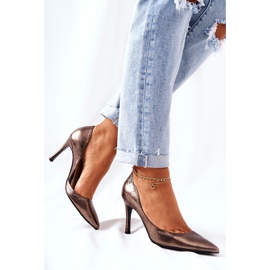 Stilettos In Spitz Monnari 0390-M22 Silber mehrfarbig silber- 2