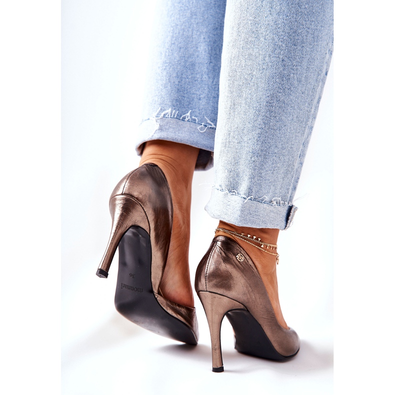 Stilettos In Spitz Monnari 0390-M22 Silber mehrfarbig 1