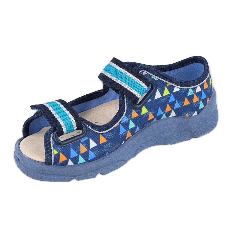 Befado Kinderschuhe 869Y164 marineblau mehrfarbig 1