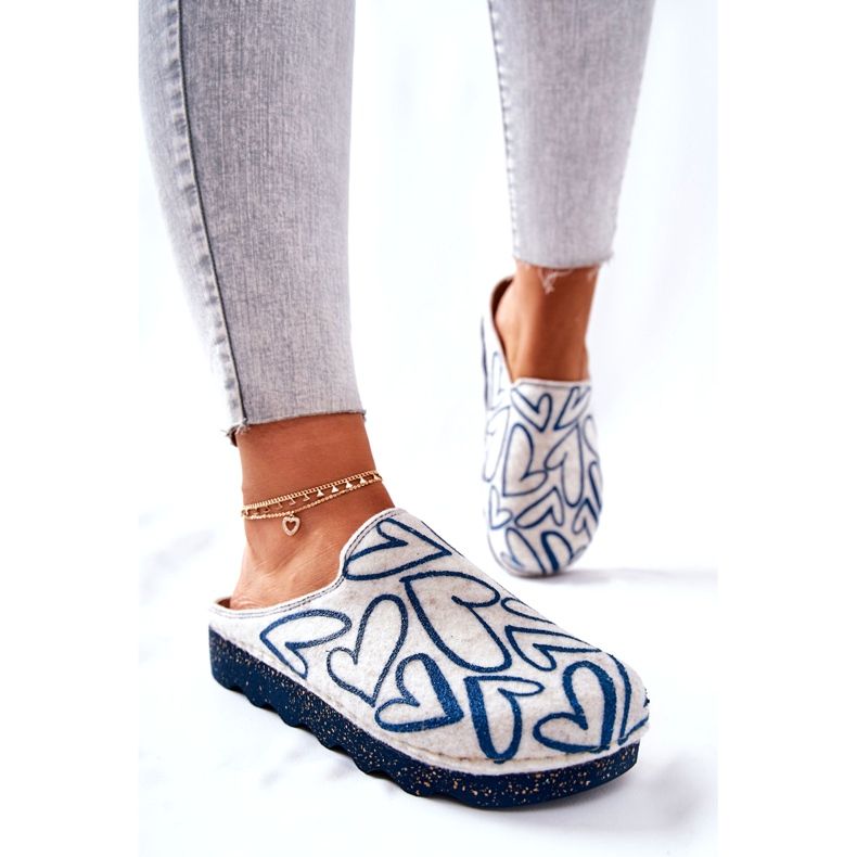 Hausschuhe Prophylaktische Inblu Hausschuhe Beige DKS4FE01W 2