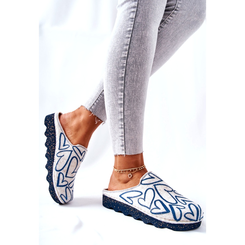 Hausschuhe Prophylaktische Inblu Hausschuhe Beige DKS4FE01W 3