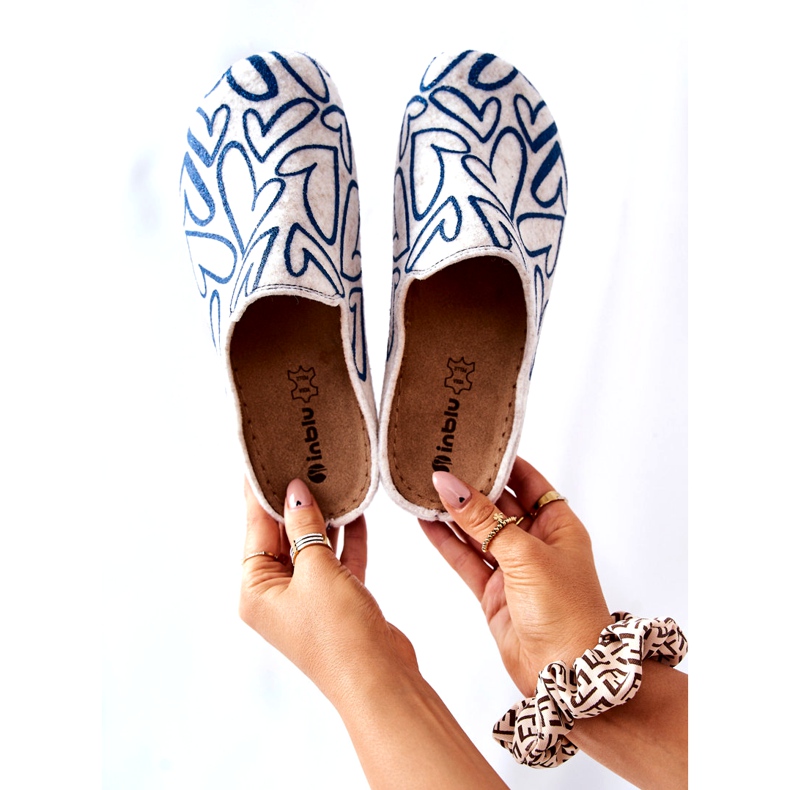 Hausschuhe Prophylaktische Inblu Hausschuhe Beige DKS4FE01W 5