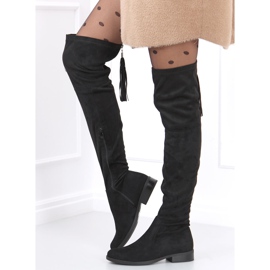 Overknee-Stiefel Nana für Damen schwarz 1