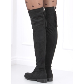 Overknee-Stiefel Nana für Damen schwarz 2
