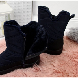 Wasserdichte Schneeschuhe News W EVE309C marineblau navy blau 3