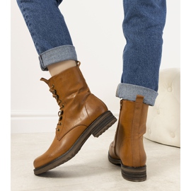 Muro isolierte Kamelstiefel braun 1