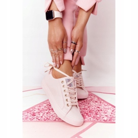 Big Star Damen Sneakers aus Öko-Leder Cross Jeans HH2R4004C Rosa 2