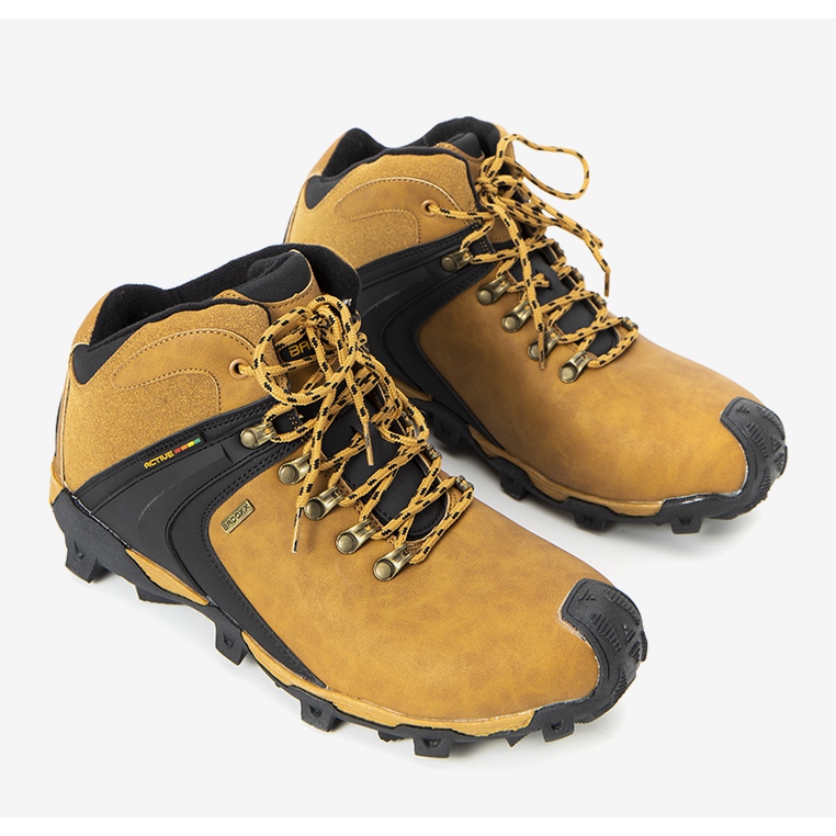 Barry isolierte Kamel-Sportschuhe für Herren gelb 1