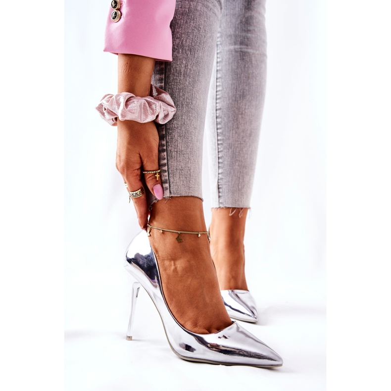 PG2 Elegante Spiegel Adrinnah Silver Heels silber- 2