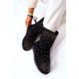 Warmes Mukluki mit Jets Black Mariella schwarz 1