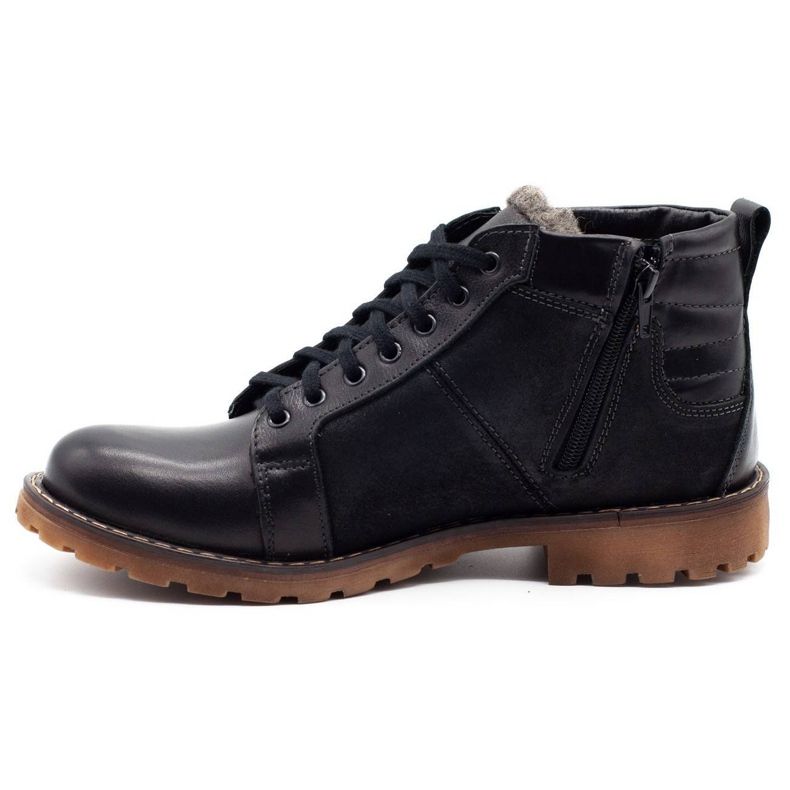 Mario Pala 865MP schwarze Herren Winterstiefel 1