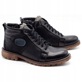 Mario Pala 865MP schwarze Herren Winterstiefel 2