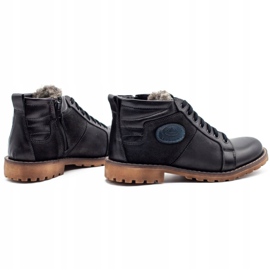 Mario Pala 865MP schwarze Herren Winterstiefel 3