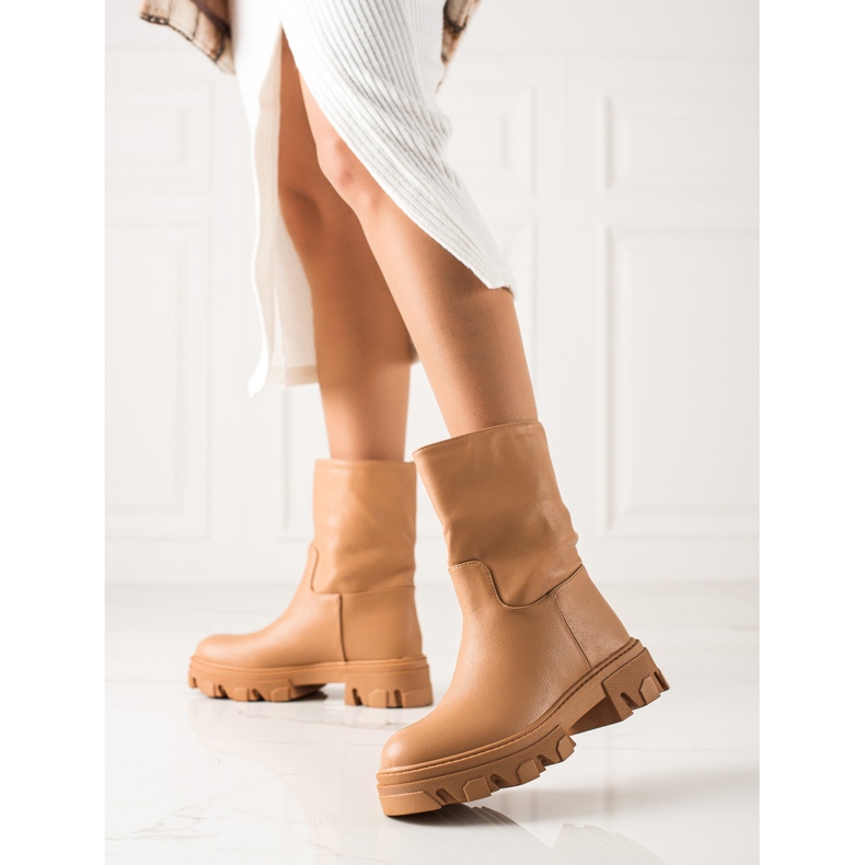 Seastar Kamelfarbene Schlupftaschen beige 1