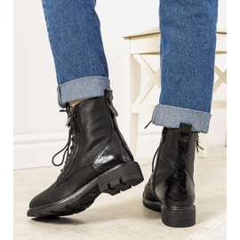 Gaspar schwarze isolierte Stiefel 1