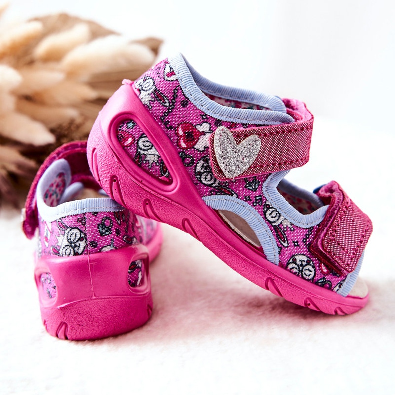 BEFADO S.A. Befado Sandalen mit Klettverschluss 065X147 Rosa 1