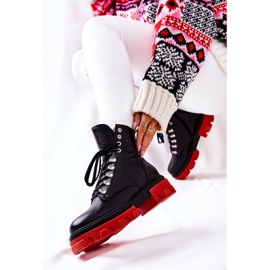 PF1 Warme Lederstiefel Workers Schwarz Kelley 2