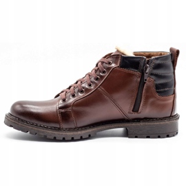 Mario Pala 865MP braune Herren Winterstiefel 1