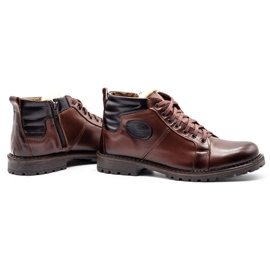 Mario Pala 865MP braune Herren Winterstiefel 3