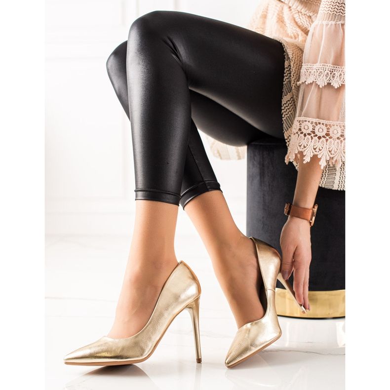 Seastar Stylische High Heels golden 2