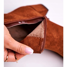 Damenstiefel Sergio Leone Camel BT528 braun 5