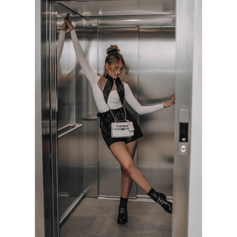 PE1 Schwarze Lilinth warme Lederstiefel 2