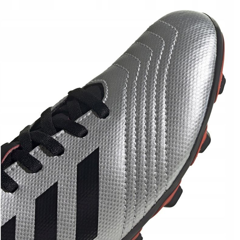 Adidas Predator 19.4 FxG Jr G25822 Fußballschuhe silber- 3