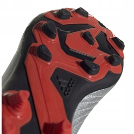 Adidas Predator 19.4 FxG Jr G25822 Fußballschuhe silber- 5