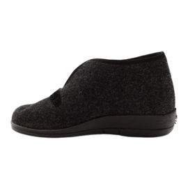 Dr.ORTO Befado Damenhausschuhe mit Schaffell 031d028 grau 3