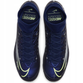 Nike Mercurial Superfly 7 Academy Mds Tf M BQ5435 401 Fußballschuh marineblau 1