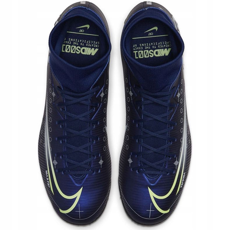 Nike Mercurial Superfly 7 Academy Mds Tf M BQ5435 401 Fußballschuh marineblau 1