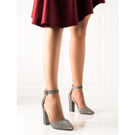 Seastar Silber Glitter Pumps beige 1