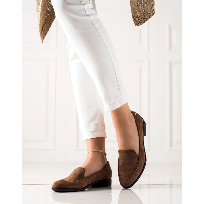 M.Daszyński Elegante Wildleder-Loafer braun 2