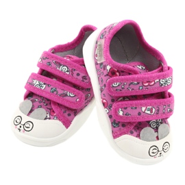 Befado Kinderschuhe 907P126 rosa mehrfarbig 4