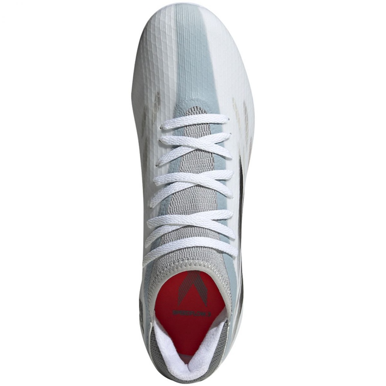 Adidas X Speedflow.3 Mg M FY3270 Fußballschuhe blau, weiß, grau / silber weiß 1