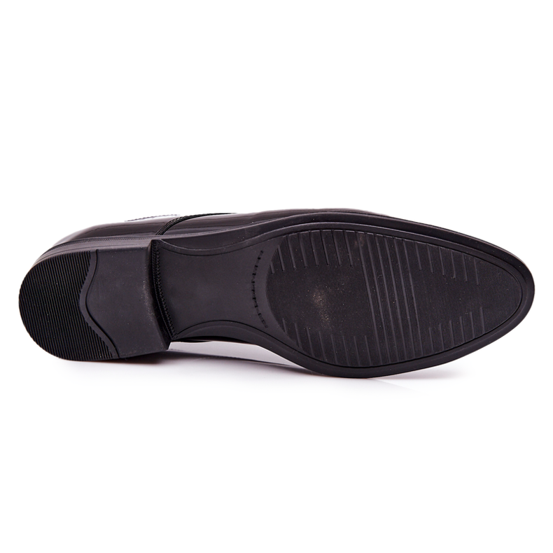 Bednarek Polish Shoes Eleganter Lacklederschuh Bednarek 724 Schwarz 2