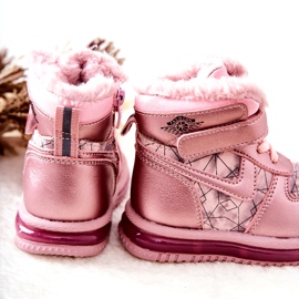 PJ2 Warme Schneestiefel für Kinder Pink Shirinell rosa 3