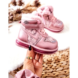 PJ2 Warme Schneestiefel für Kinder Pink Shirinell rosa 5