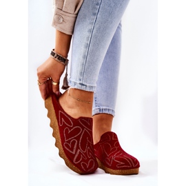 Hausschuhe Prophylaxe Inblu DK07-016 Rot 2