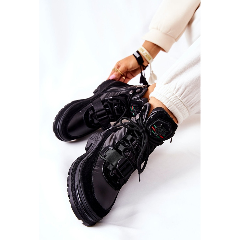 PS1 Damen-Schneestiefel am Reißverschluss Schwarz Marcia 1