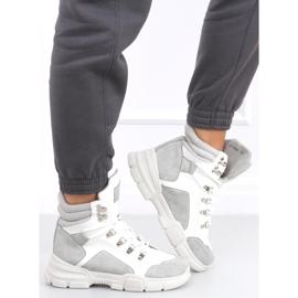 Brita LT.GRAU High-Top-Sneakers weiß 2