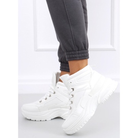 Diana White High-Top-Sneakers weiß 1