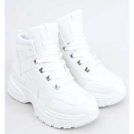 Diana White High-Top-Sneakers weiß 2