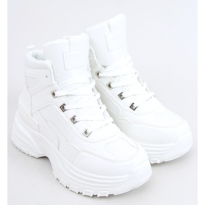 Diana White High-Top-Sneakers weiß 2